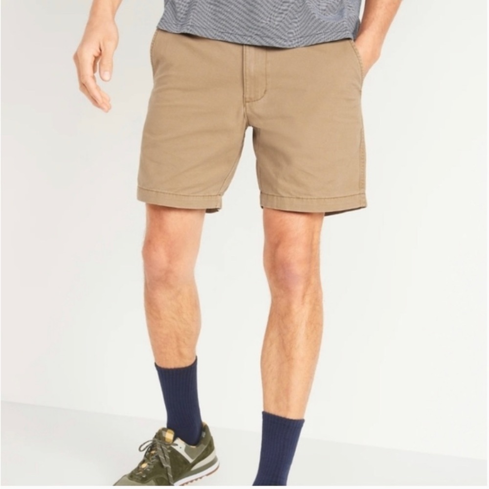 Old Navy Lived-In Straight Shorts